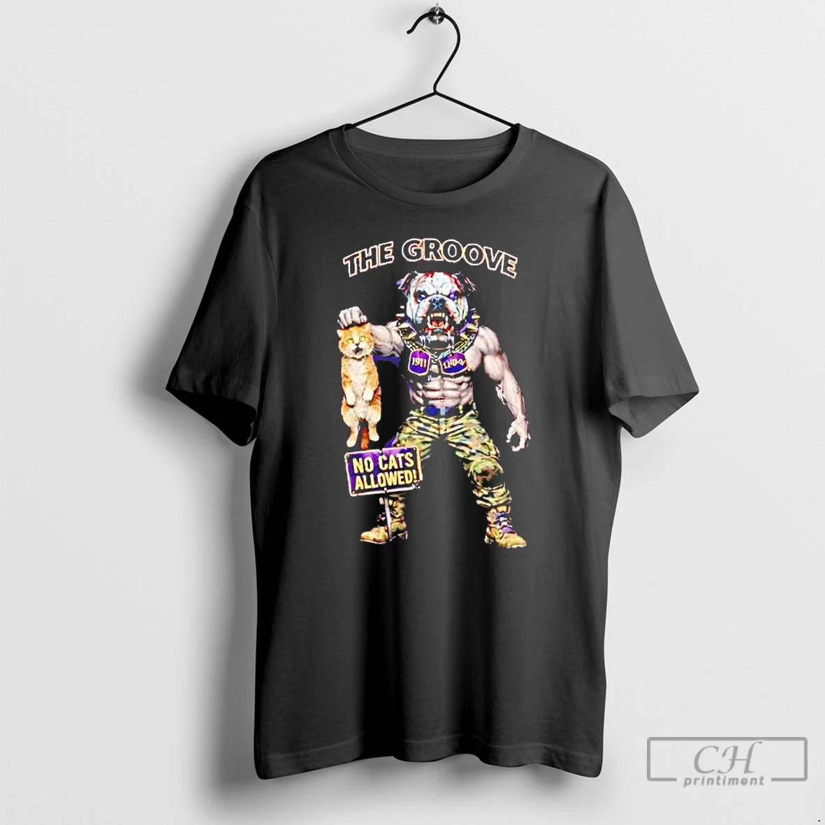 Premium The Groove No Cats Allowed T-Shirts, Hoodie, Sweatshirt | AU18TeeNovaLab.com