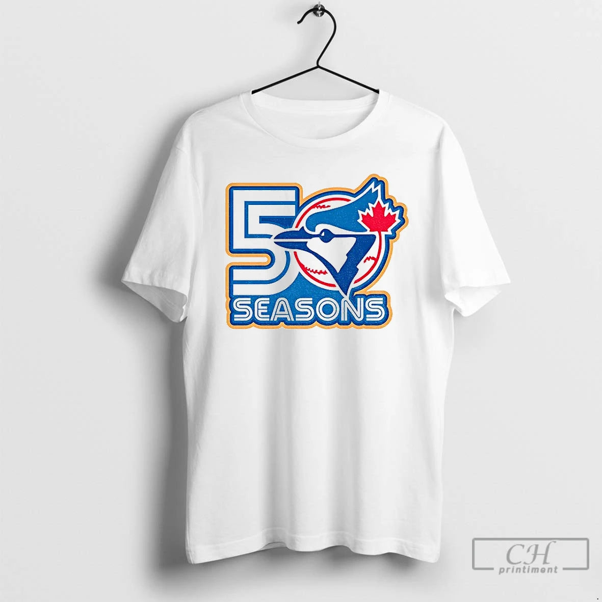 Premium Toronto Blue Jays 50 Seasons The Blue Jays In 2026 T-Shirts, Hoodie, Sweatshirt | AU18TeeNovaLab.com