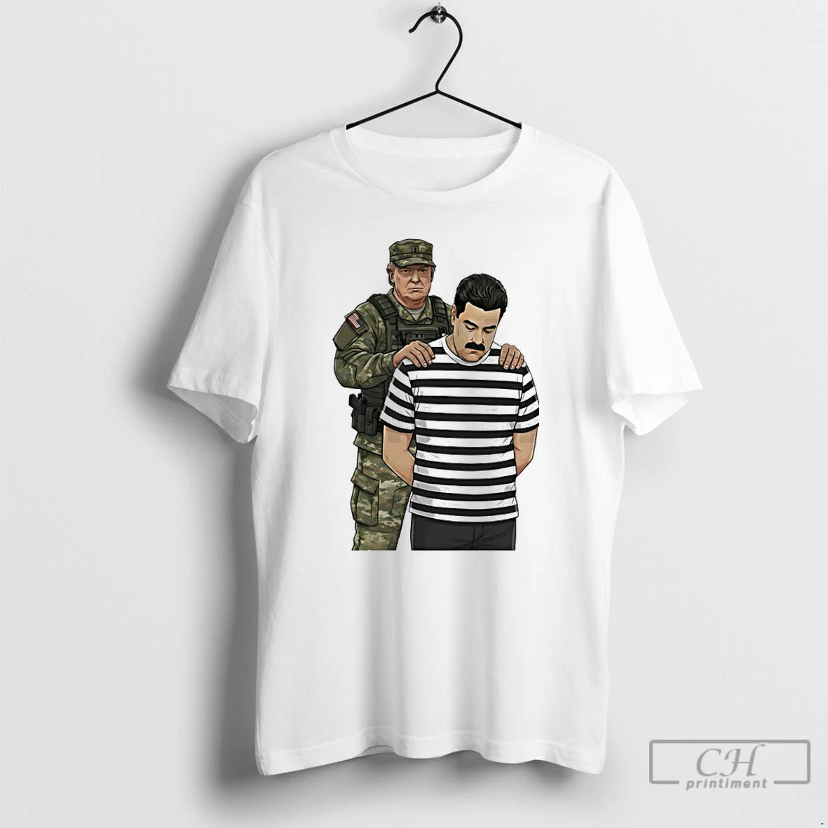 Premium Trump Capturing Nicolas Maduro T-Shirts, Hoodie, Sweatshirt | AU18TeeNovaLab.com