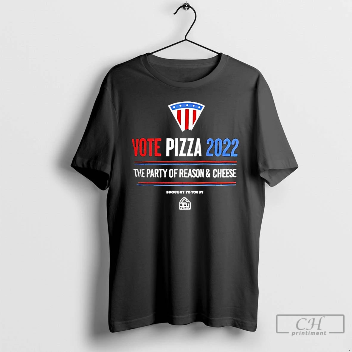 Premium Vote Pizza 2022 The Party Of Reason And Cheese T-Shirts, Hoodie, Sweatshirt | AU18TeeNovaLab.com