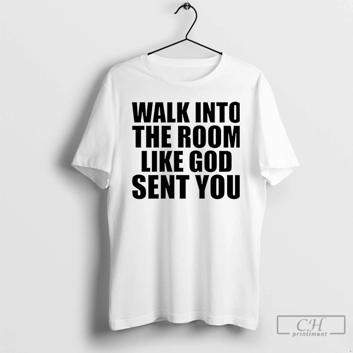Premium Walk In The Room Like God Sent You Christmas T-Shirts, Hoodie, Sweatshirt | AU18TeeNovaLab.com