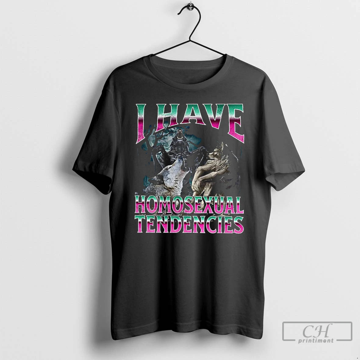 Premium Werewolf Meme I Have Homosexual Tendencies T-Shirts, Hoodie, Sweatshirt | AU18TeeNovaLab.com