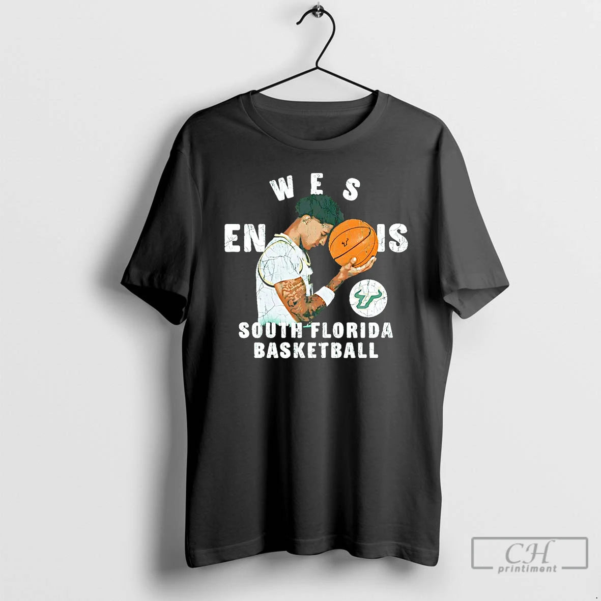 Premium Wes Enis South Florida Bulls Graphic T-Shirts, Hoodie, Sweatshirt | AU18TeeNovaLab.com