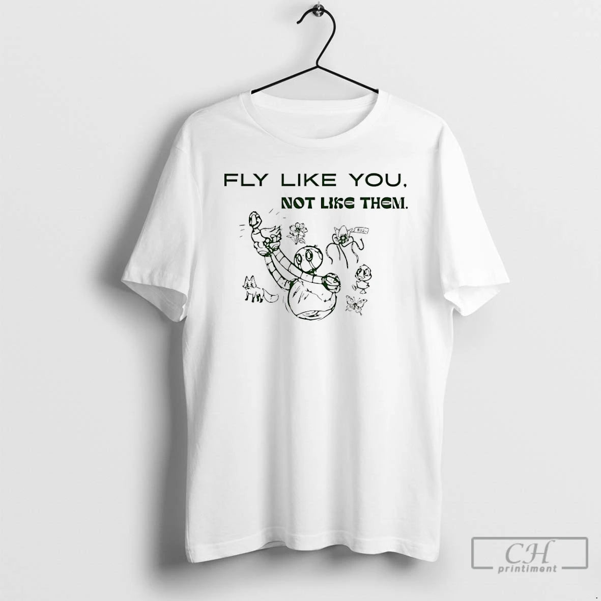 Premium Wild Robot Fly Like You Not Like Them T-Shirts, Hoodie, Sweatshirt | AU18TeeNovaLab.com