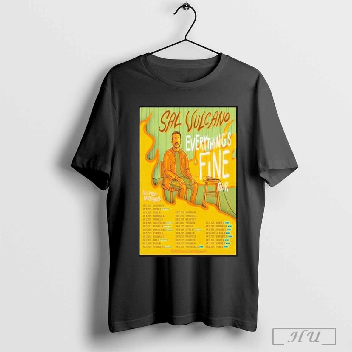 Sal Vulcano Everythings Fine Tour 2025