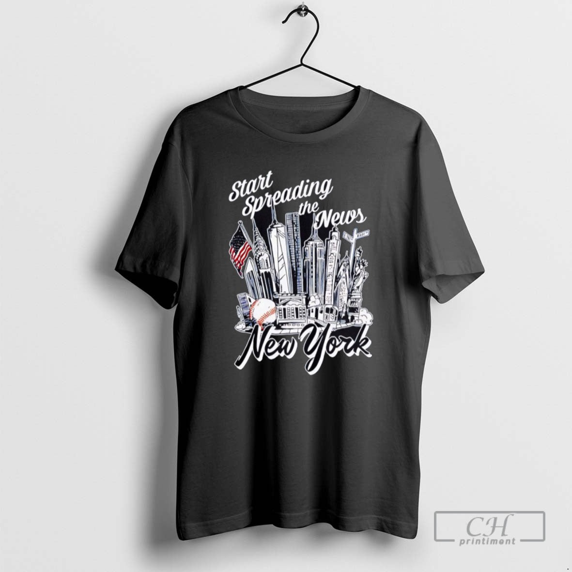 Start Spreading The News City Of The New York T Shirts
