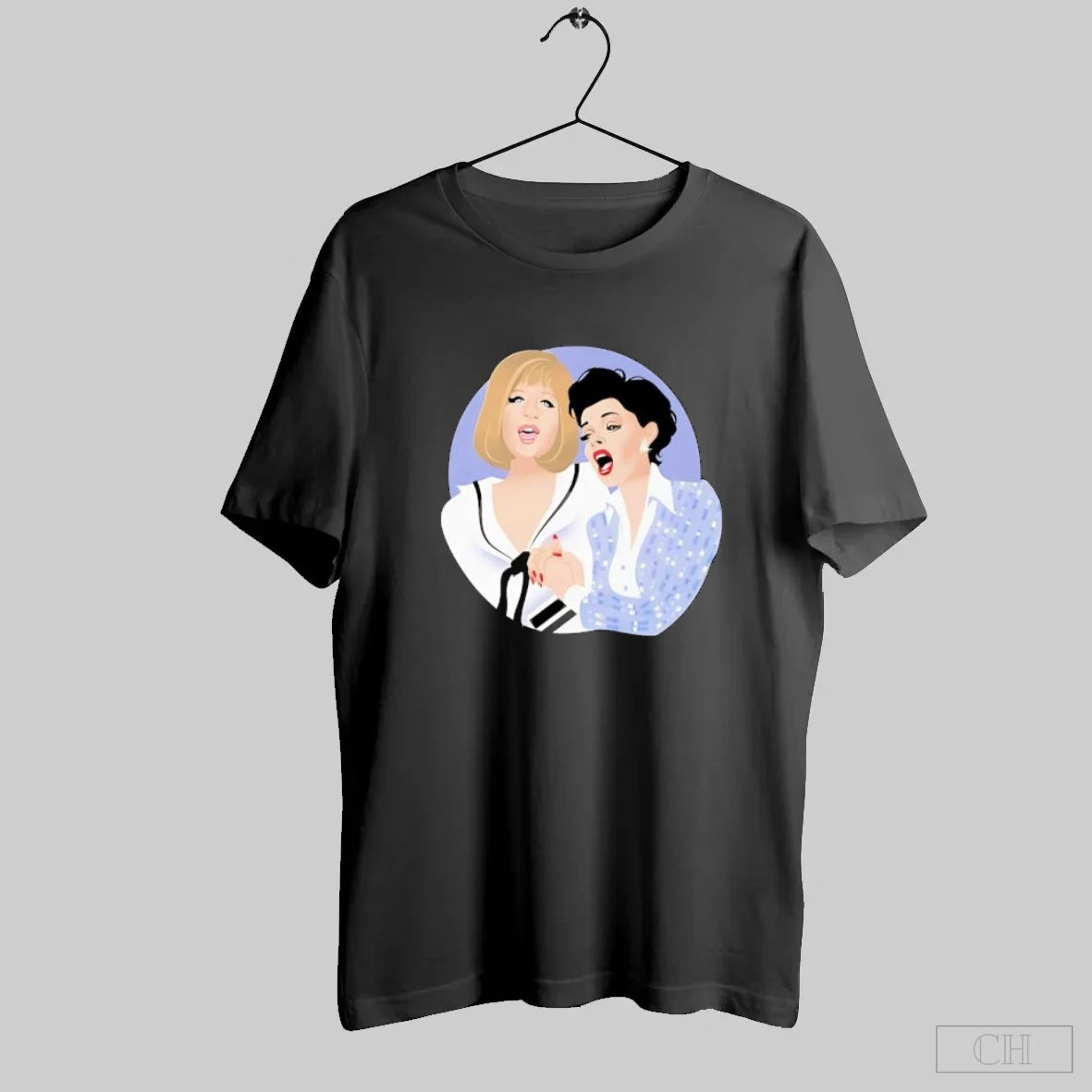 The Judy Show Oversized Cartoon S Black