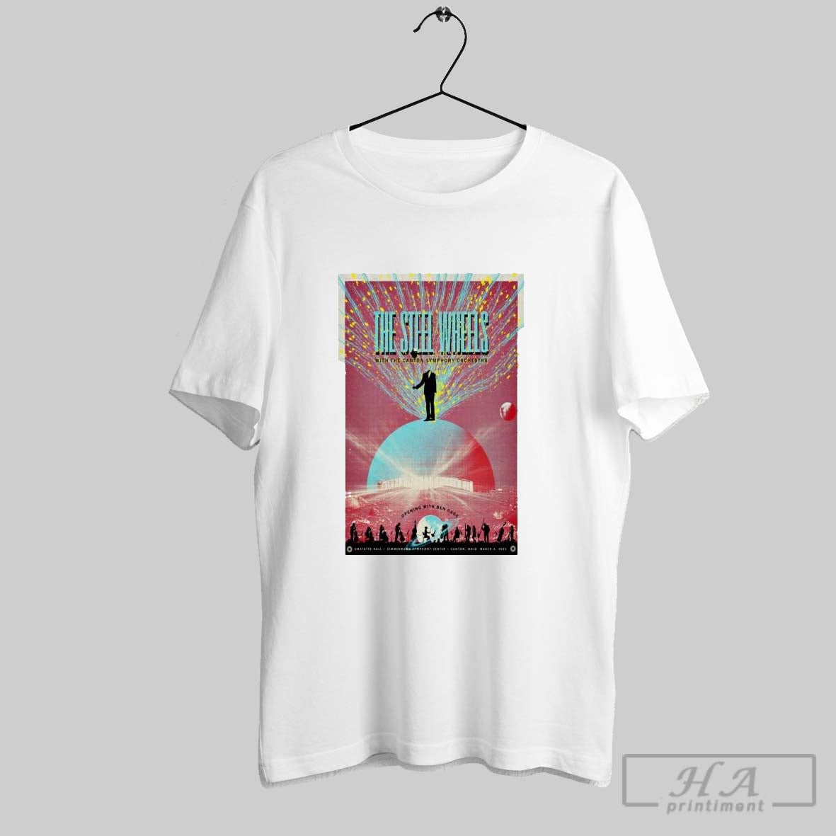 The Steel Wheels Canton Oh March 8 2025 T Shirts