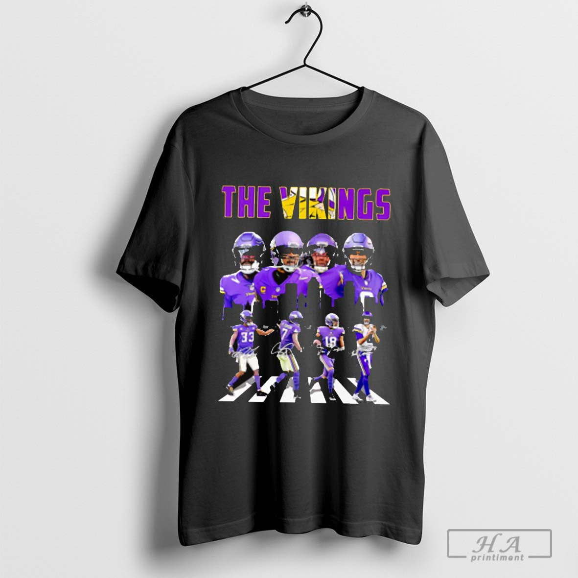 The Vikings Abbey Road Player Signatures
