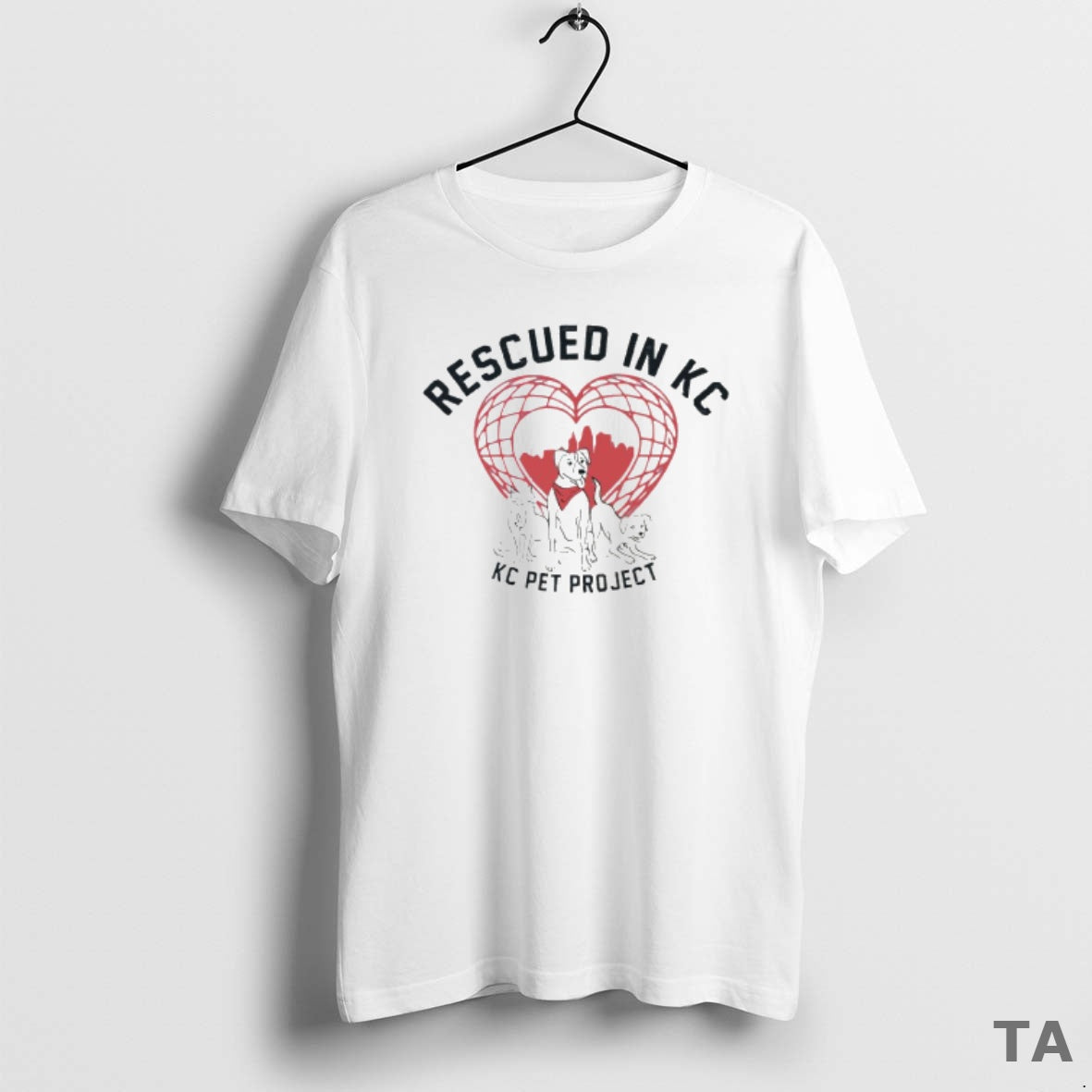 Top Best Rescued In Kc Pet Project T Shirt Sweater Hoodie, Sweatshirt | AU18TeeNovaLab.com