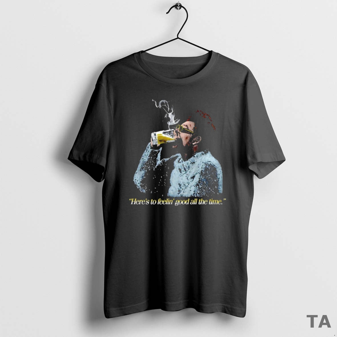 Top Cosmo Kramer Heres To Feelin Good All The Time T Shirt Sweater Hoodie, Sweatshirt | AU18TeeNovaLab.com