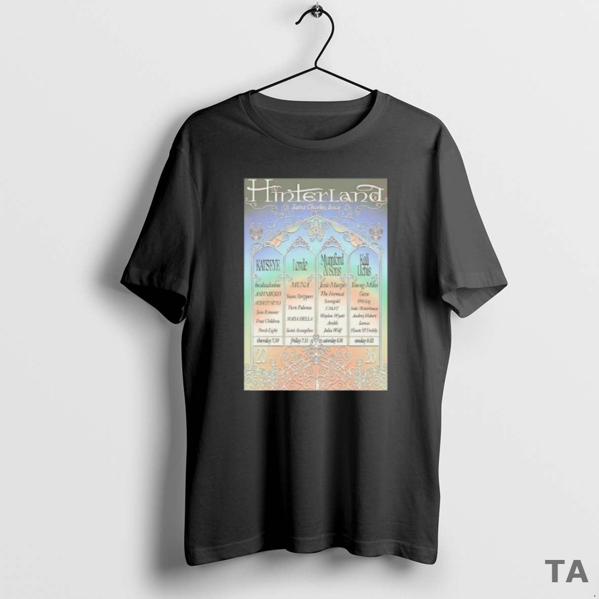 Top Hinterland St Charles Iowa Jul 30 Aug 2 2026 T Shirt Sweater Hoodie, Sweatshirt | AU18TeeNovaLab.com