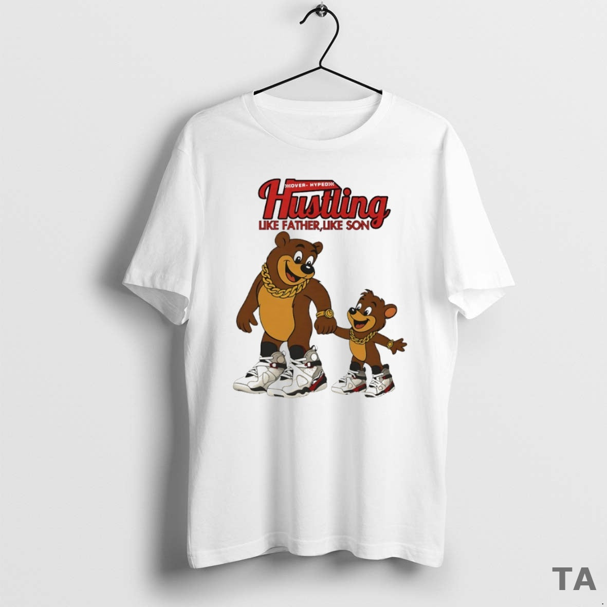 Top Husting Like Father Like Son Circle T Shirt Sweater Hoodie, Sweatshirt | AU18TeeNovaLab.com