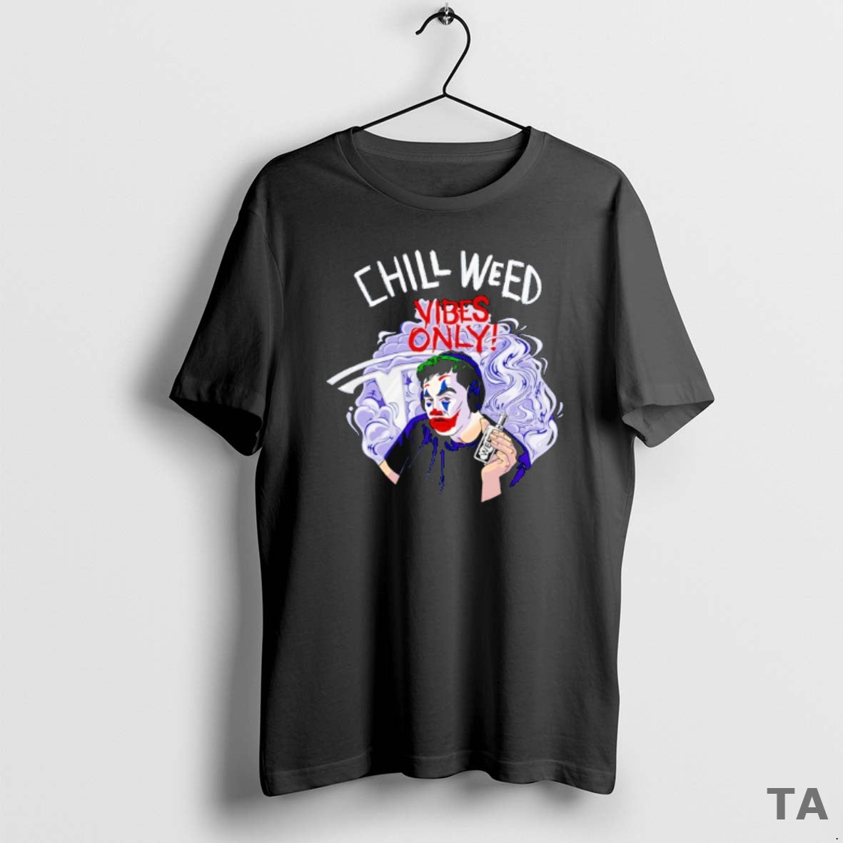 Top Joker Cold Ones Chill Weed Vibes Only T Shirt Sweater Hoodie, Sweatshirt | AU18TeeNovaLab.com