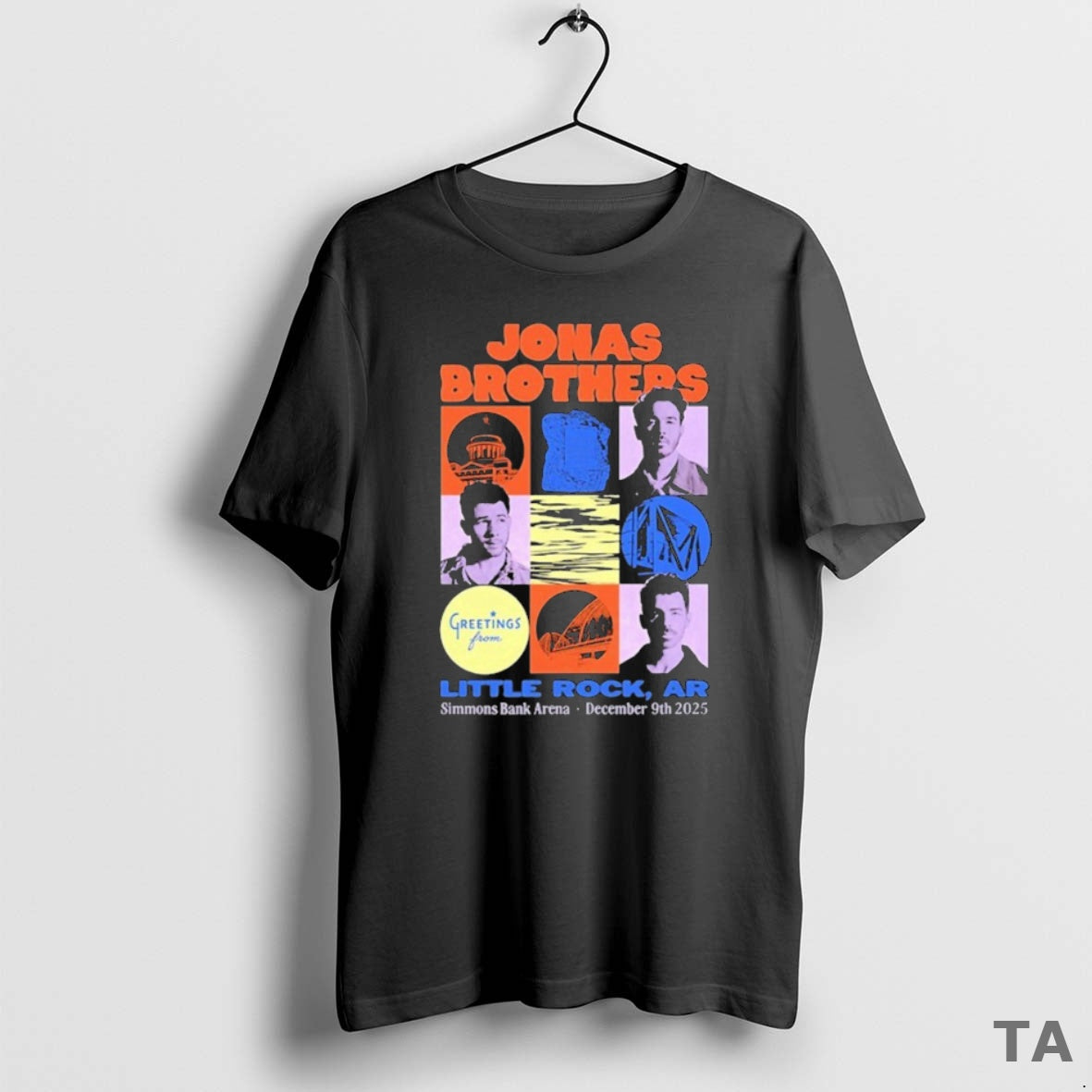 Top Jonas Brothers Little Rock Ar Dec 9 2025 Event T Shirt Sweater Hoodie, Sweatshirt | AU18TeeNovaLab.com