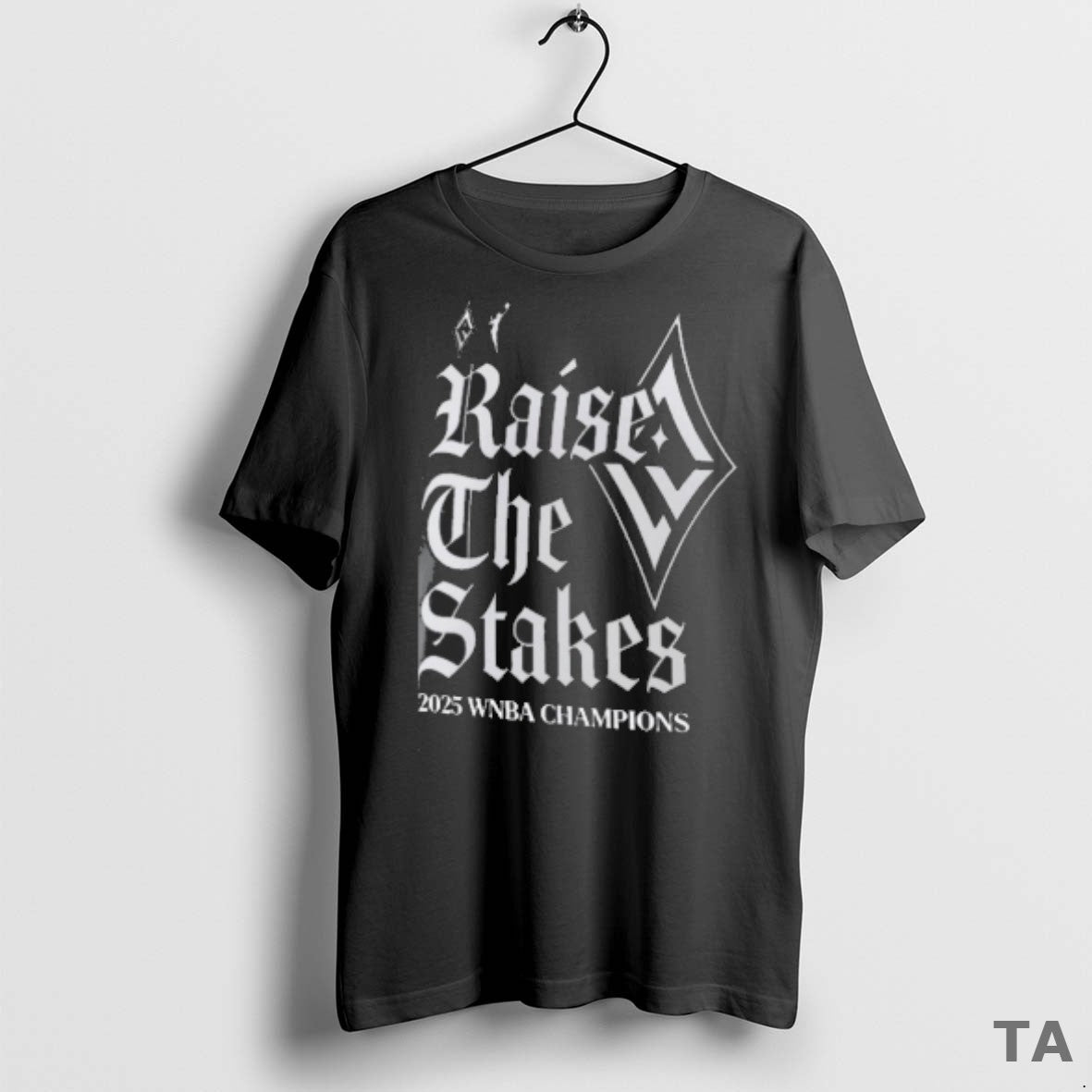 Top Las Vegas Aces Basketball Raise The Stakes 2025 Wnba Finals Champions Hometown Logo