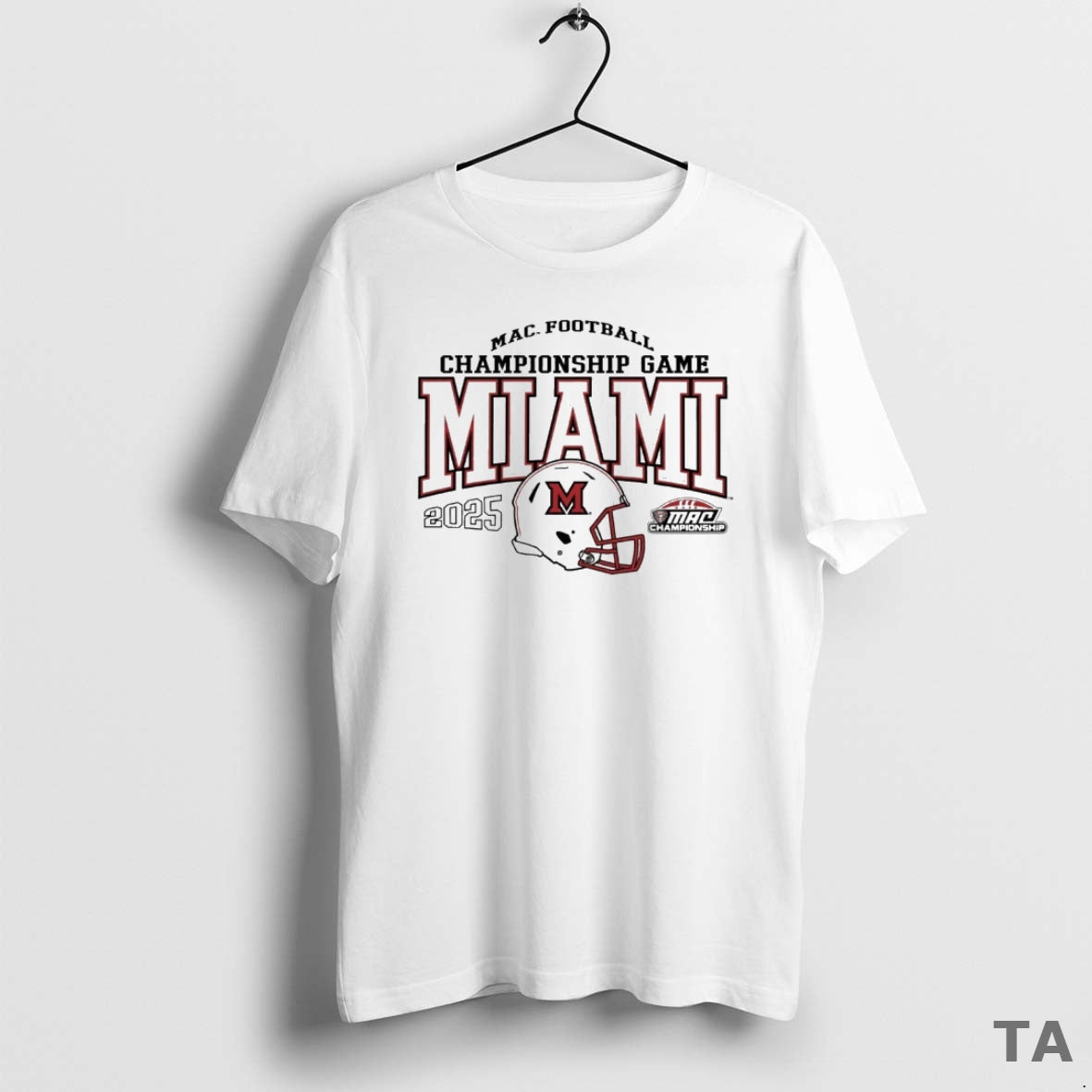 Top Miami Redhawks 2025 Mac Football Championship Game Helmet T Shirt Sweater Hoodie, Sweatshirt | AU18TeeNovaLab.com
