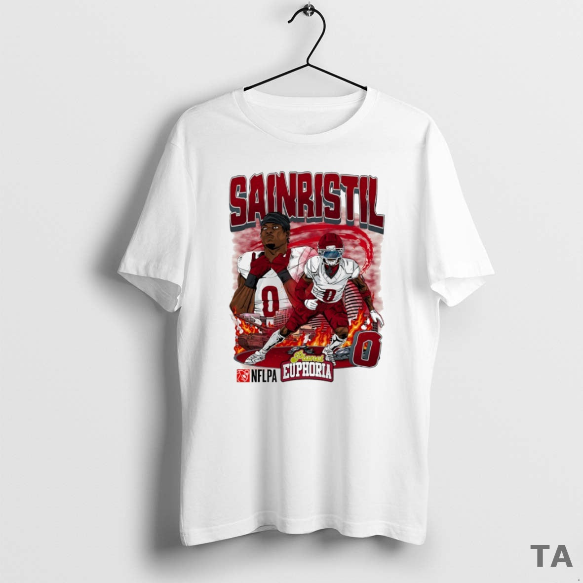 Top Mike Sainristil 0 Washington Commanders Football Comic Circle T Shirt Sweater Hoodie, Sweatshirt | AU18TeeNovaLab.com
