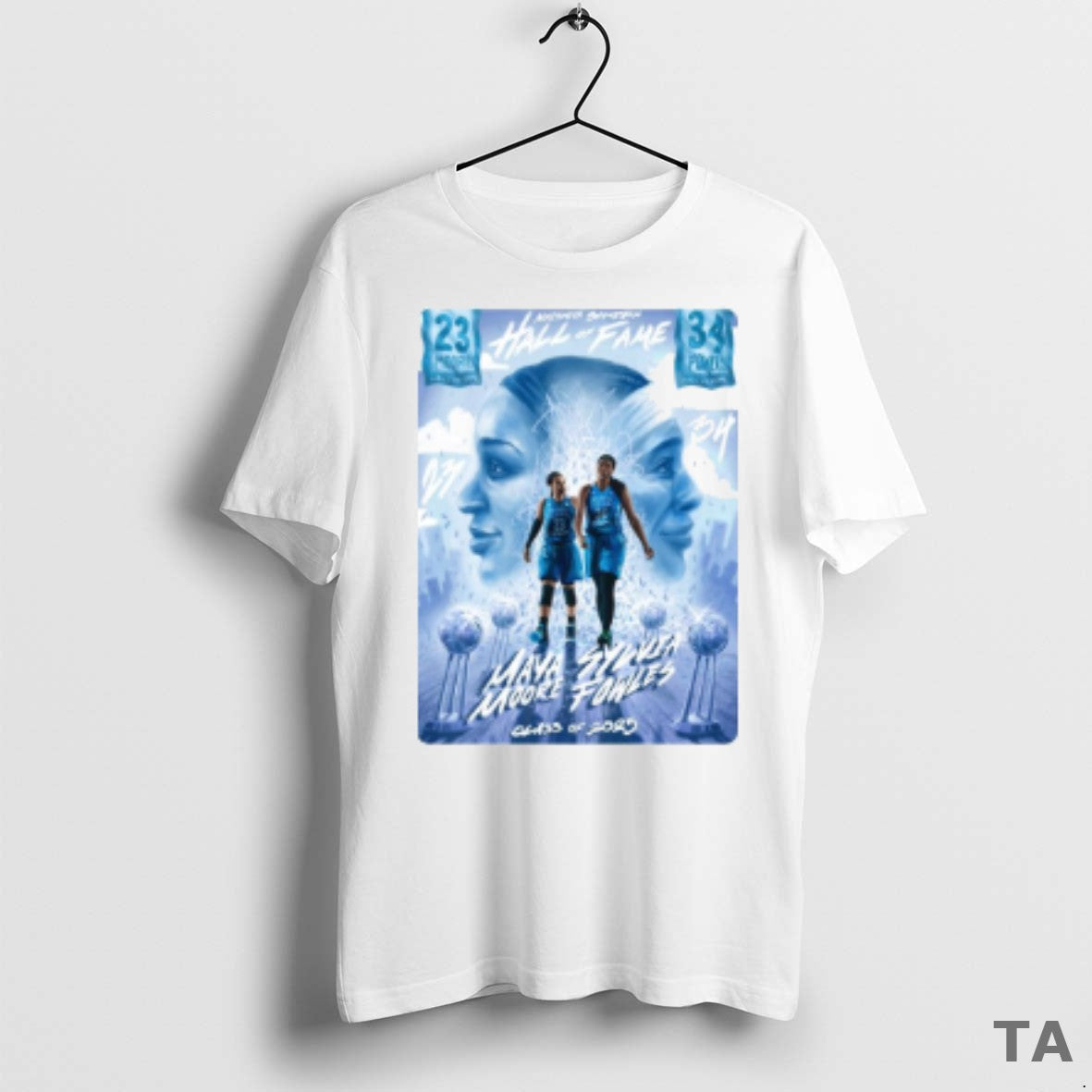 Top Naismith Basketball Hall Of Fame Maya Moore And Sylvia Fowles Class Of 2025 T-Shirts, Hoodie, Sweatshirt