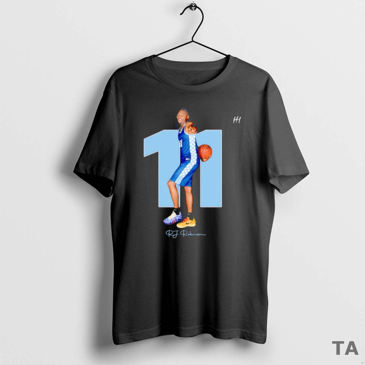 Top Rj Robinson 11 Blue Mountain Toppersl Basketball Signature T Shirt Sweater Hoodie, Sweatshirt | AU18TeeNovaLab.com