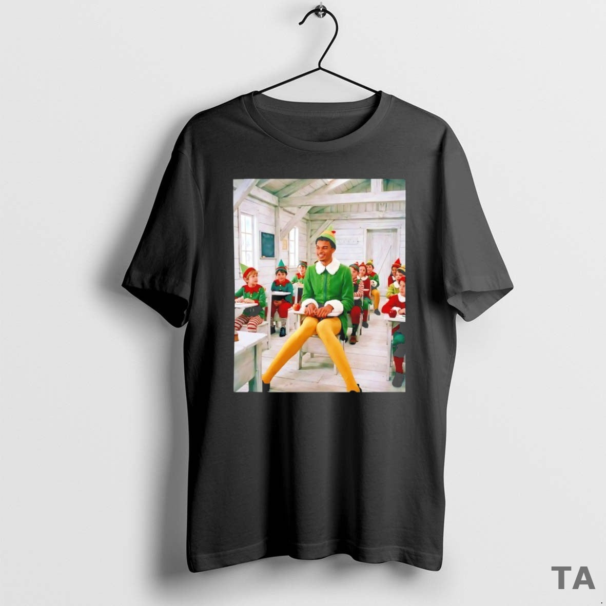 Top San Antonio Spurs Victor Wembanyama Elf Christmas T Shirt Sweater Hoodie, Sweatshirt | AU18TeeNovaLab.com