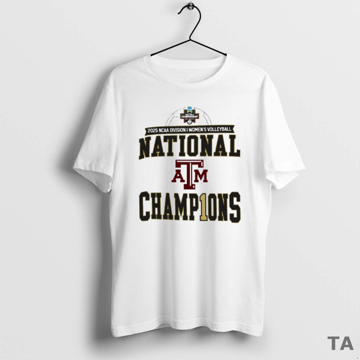 Top Texas Am Aggies 2025 Ncaa Di Volleyball National Champions Locker Room T Shirt Sweater Hoodie, Sweatshirt