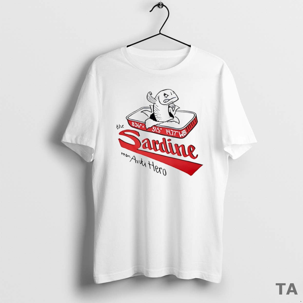 Top The Sardine From Anti Hero Circle T Shirt Sweater Hoodie, Sweatshirt | AU18TeeNovaLab.com