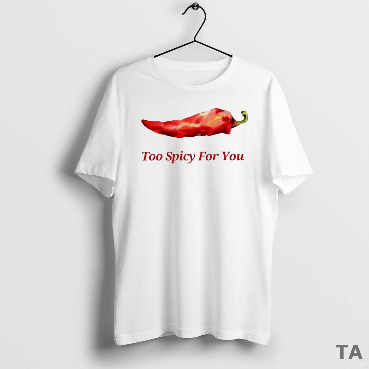 Top Too Spicy For You Chili Circle T Shirt Sweater Hoodie, Sweatshirt | AU18TeeNovaLab.com