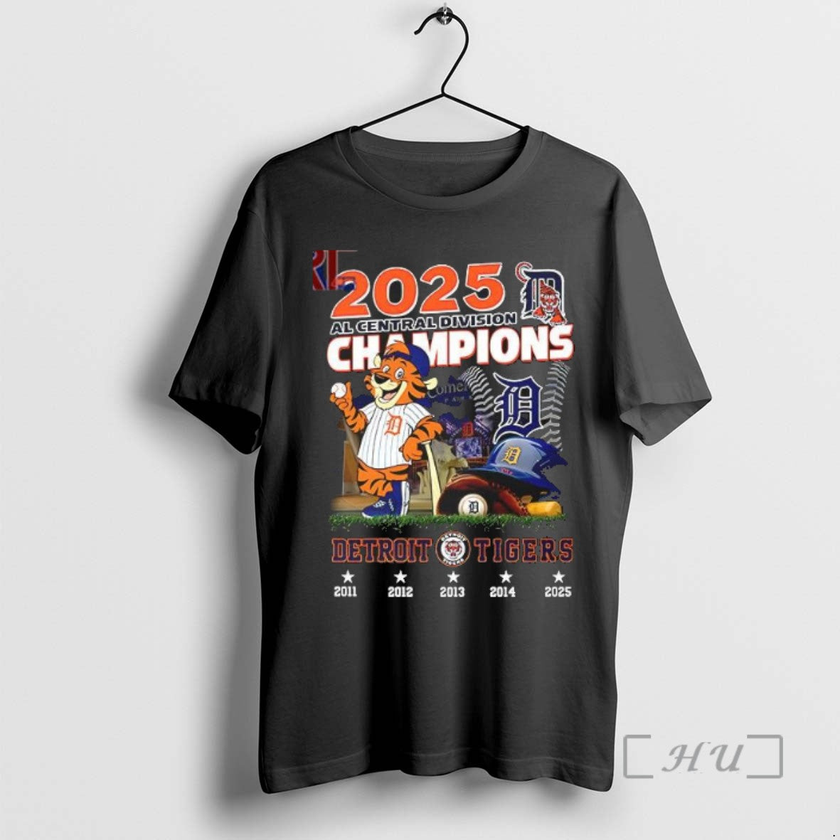 Trending 2025 Al Central Division Champions Detroit Tigers Mascot