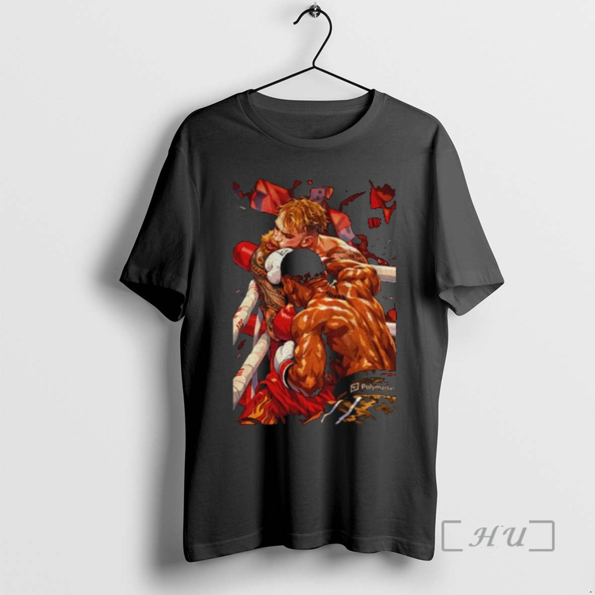 Trending Anthony Joshua Knocked Jake Paul Out Moment T-Shirts, Hoodie, Sweatshirt | AU18TeeNovaLab.com