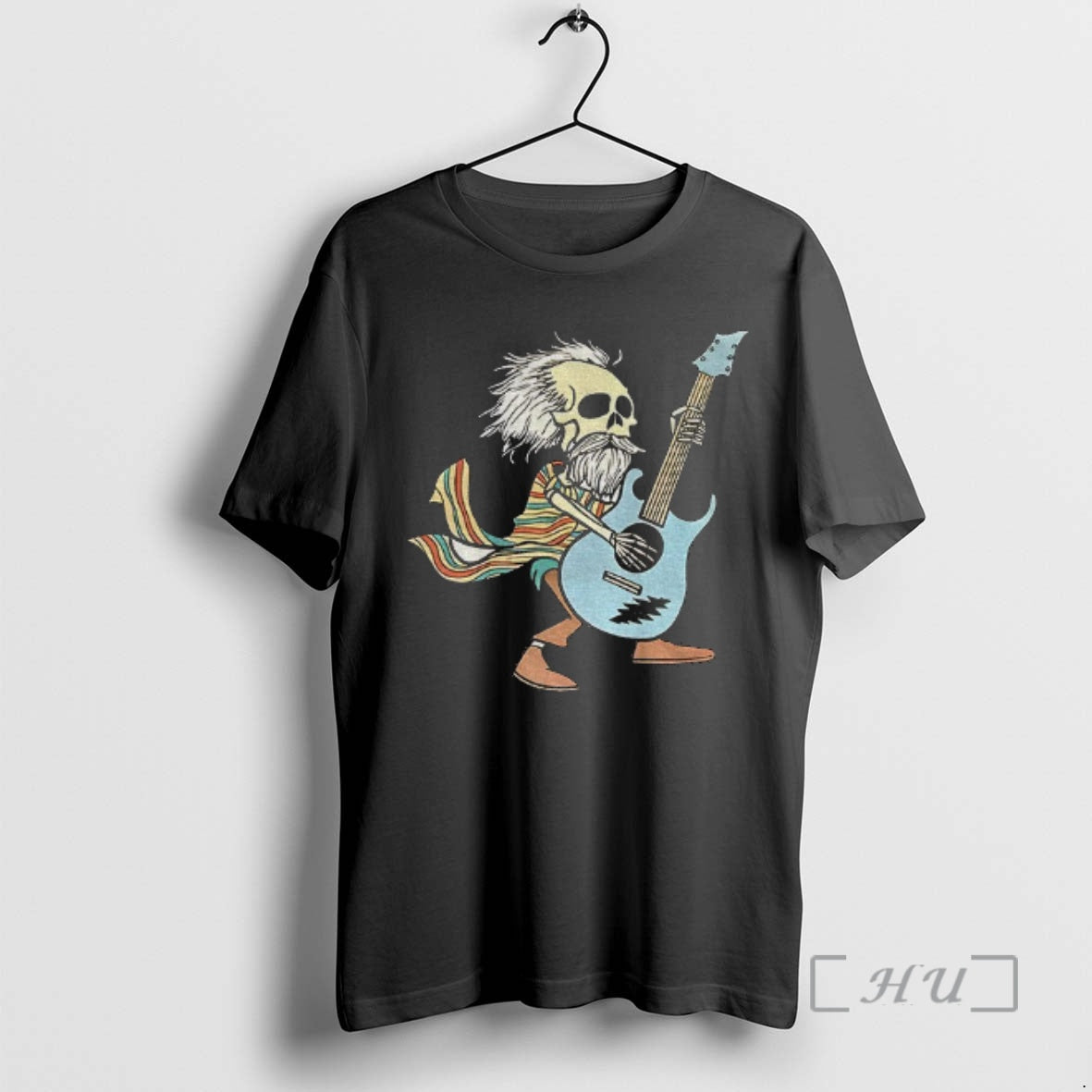 Trending Bob Weir Skeleton Playing Guitar Grateful Dead T-Shirts, Hoodie, Sweatshirt | AU18TeeNovaLab.com