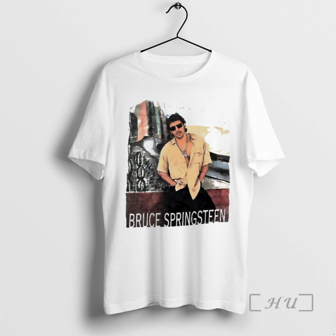 Trending Bruce Springsteen Lucky Town Album Promo Band Vintage 1992 T-Shirts, Hoodie, Sweatshirt | AU18TeeNovaLab.com