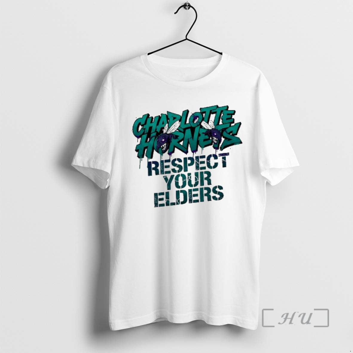 Trending Charlotte Hornets Respect Your Elders T-Shirts, Hoodie, Sweatshirt | AU18TeeNovaLab.com