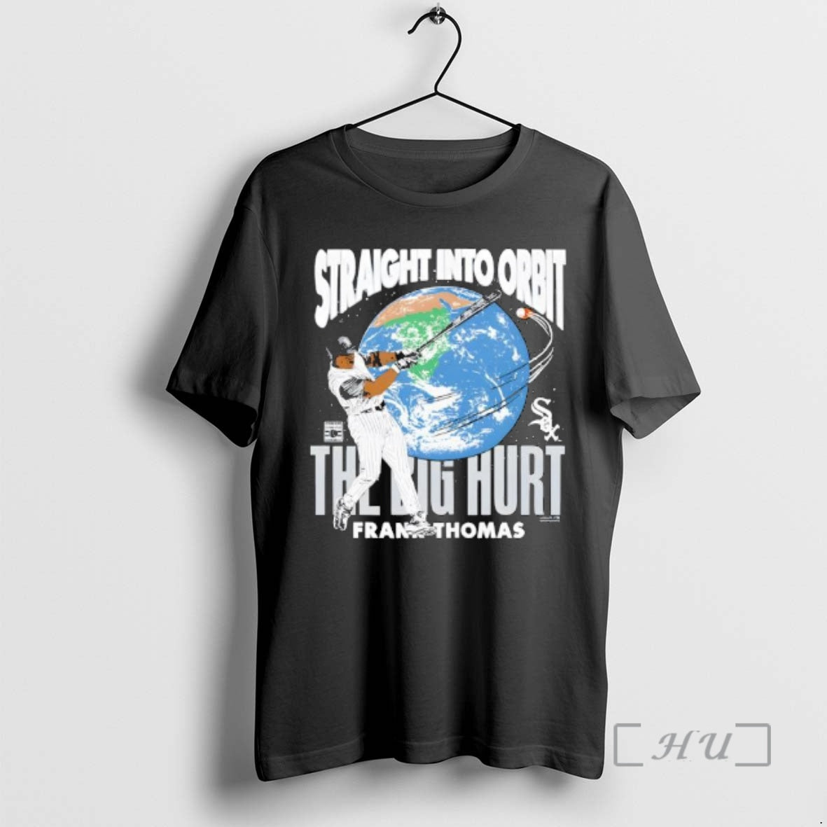 Trending Chicago White Sox Frank Thomas Straight Into Orbit Player Graphic Premium T Shirts Sweater Hoodie, Sweatshirt
