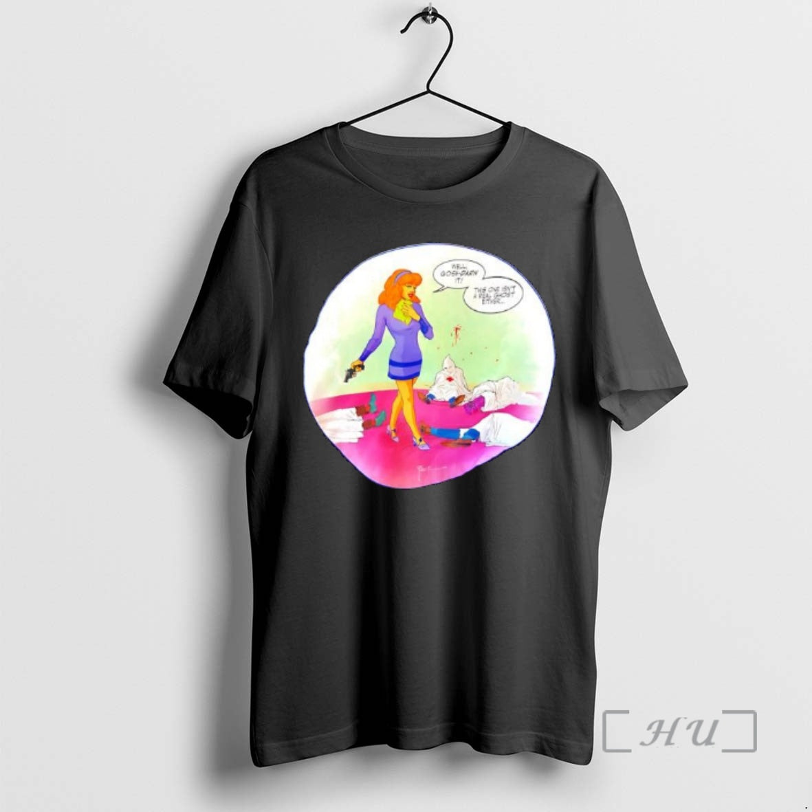 Trending Daphne Blake Standing Several Bodies Ku Klux Klan Robe T-Shirts, Hoodie, Sweatshirt | AU18TeeNovaLab.com