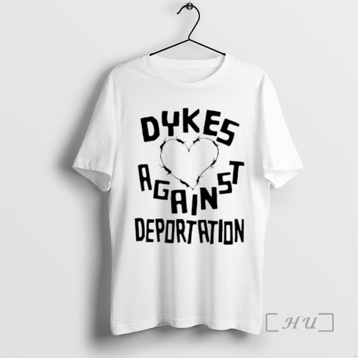 Trending Dykes Against Deportation Queer Immigrant Solidarity T-Shirts, Hoodie, Sweatshirt | AU18TeeNovaLab.com