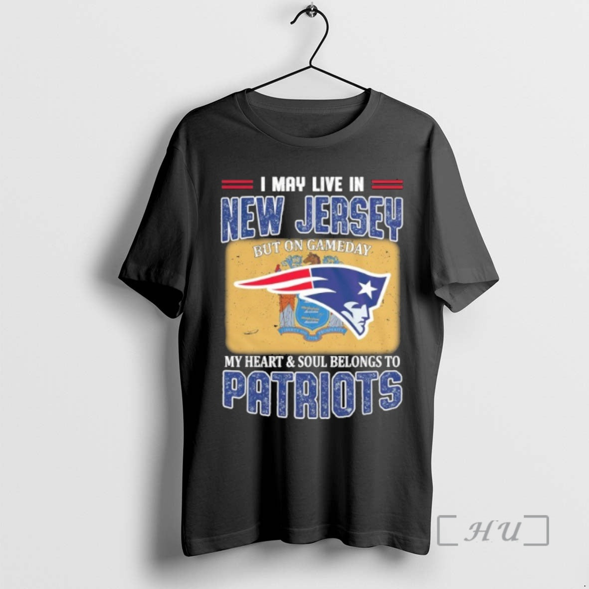 Trending I May Live In New Jersey But On Gameday My Heart Soul Belongs To T-Shirts, Hoodie, Sweatshirt | AU18TeeNovaLab.com