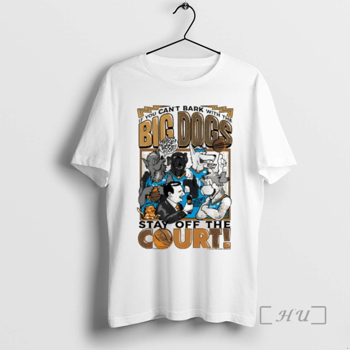 Trending If You Cant Bark With The Big Dogs Stay Off The Court Premium T-Shirts, Hoodie, Sweatshirt | AU18TeeNovaLab.com