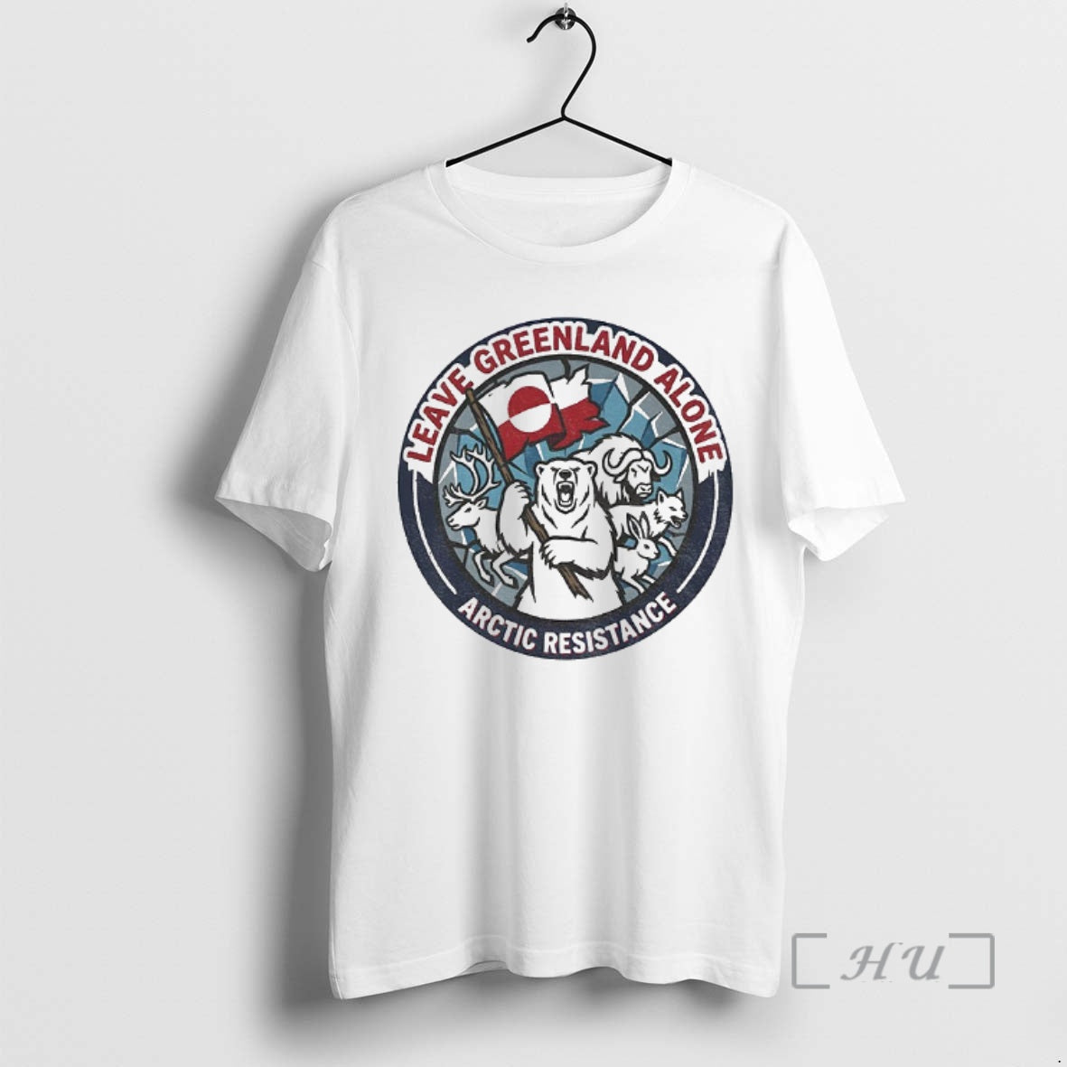 Trending Leave Greenland Alone Greenland Is Not For Sale Arctic Resistance Premium T Shirts Sweater Hoodie, Sweatshirt