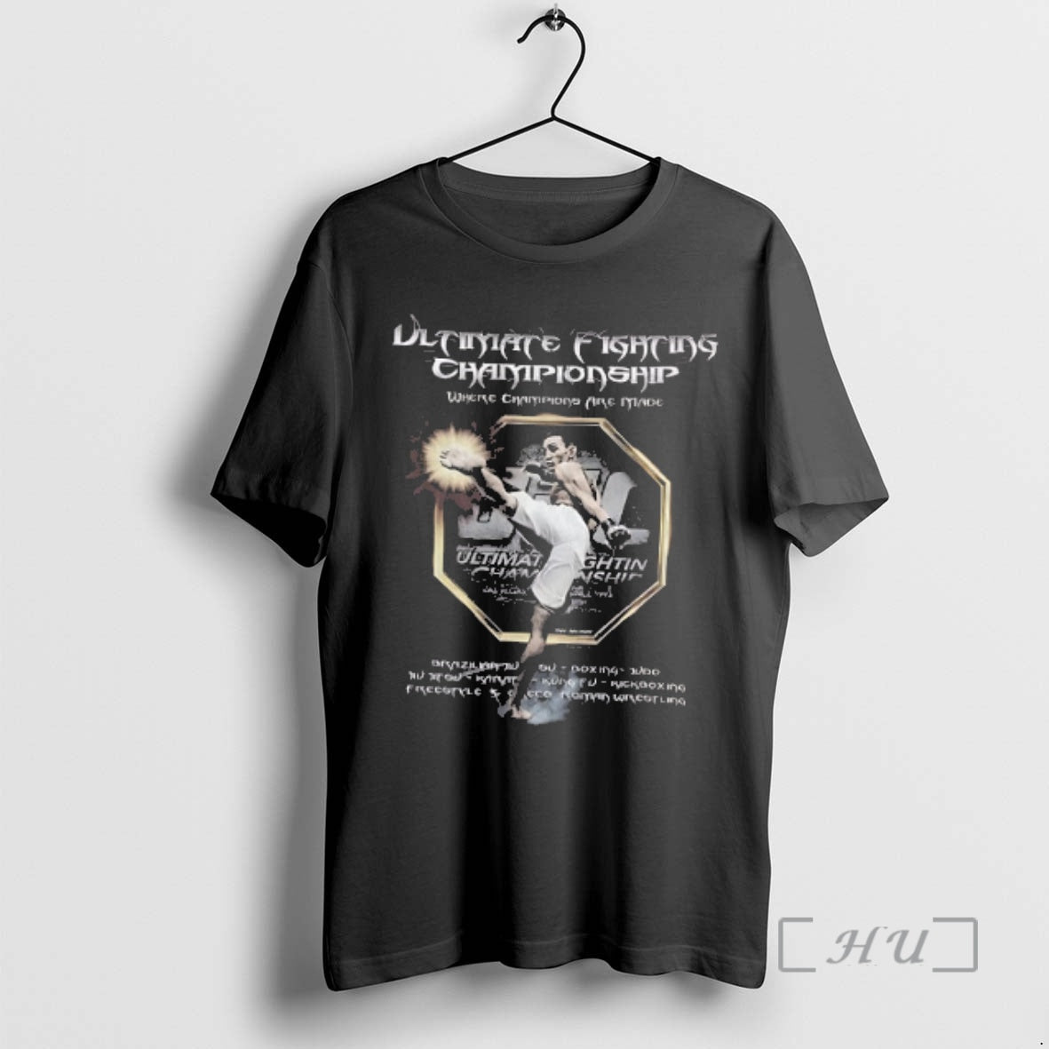 Trending Max Holloway Ufc Pow Snow Wash Where Champions Are Made 2 Sided Premium T-Shirts, Hoodie, Sweatshirt