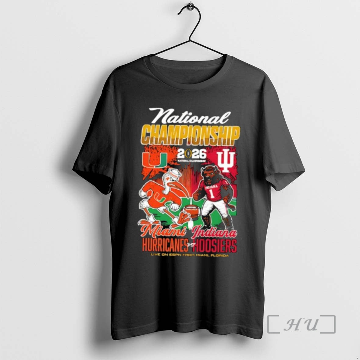 Trending Miami Vs Indiana Cfp National Championship 2026 T-Shirts, Hoodie, Sweatshirt | AU18TeeNovaLab.com