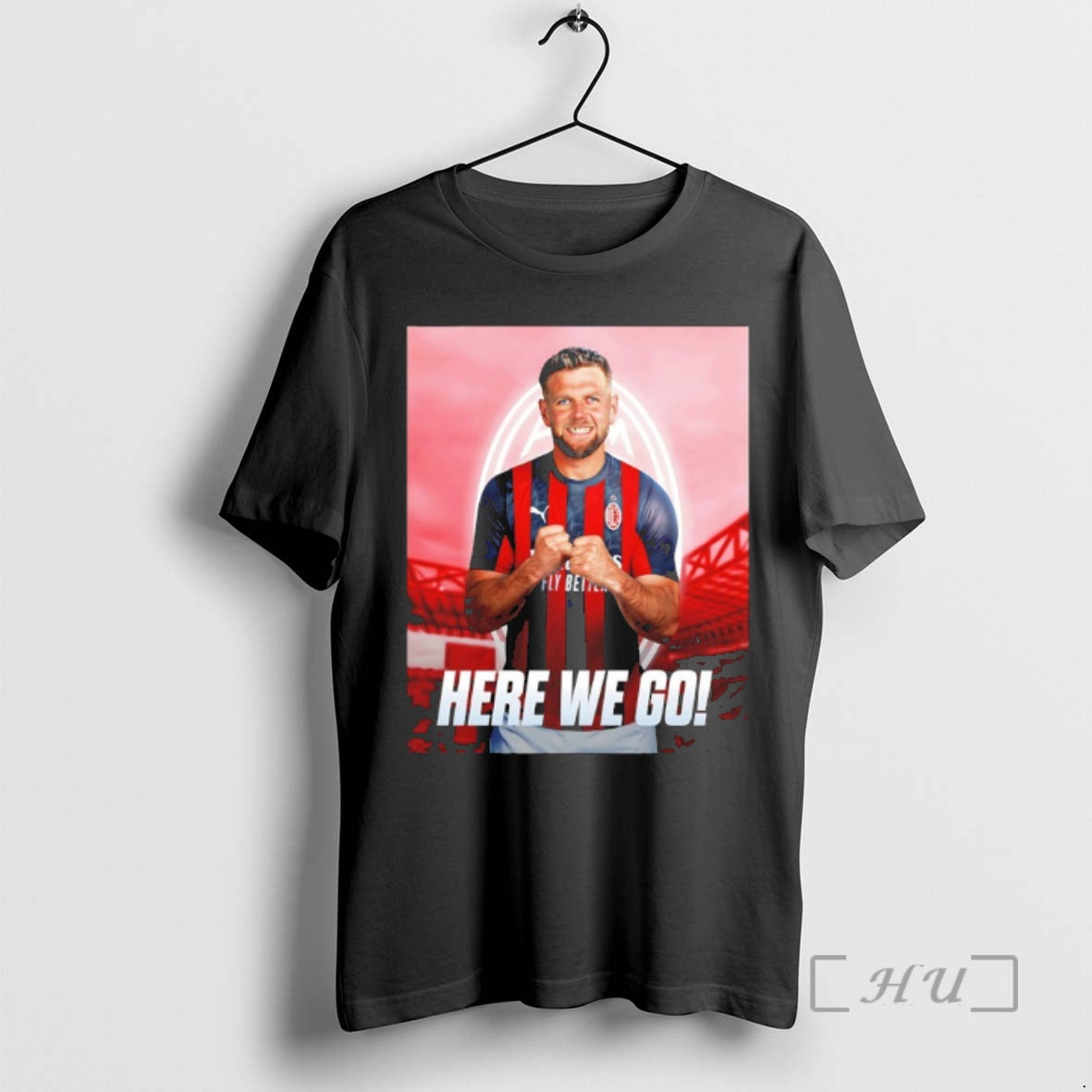 Trending Niclas Fullkrug To Ac Milan Here We Go T-Shirts, Hoodie, Sweatshirt | AU18TeeNovaLab.com