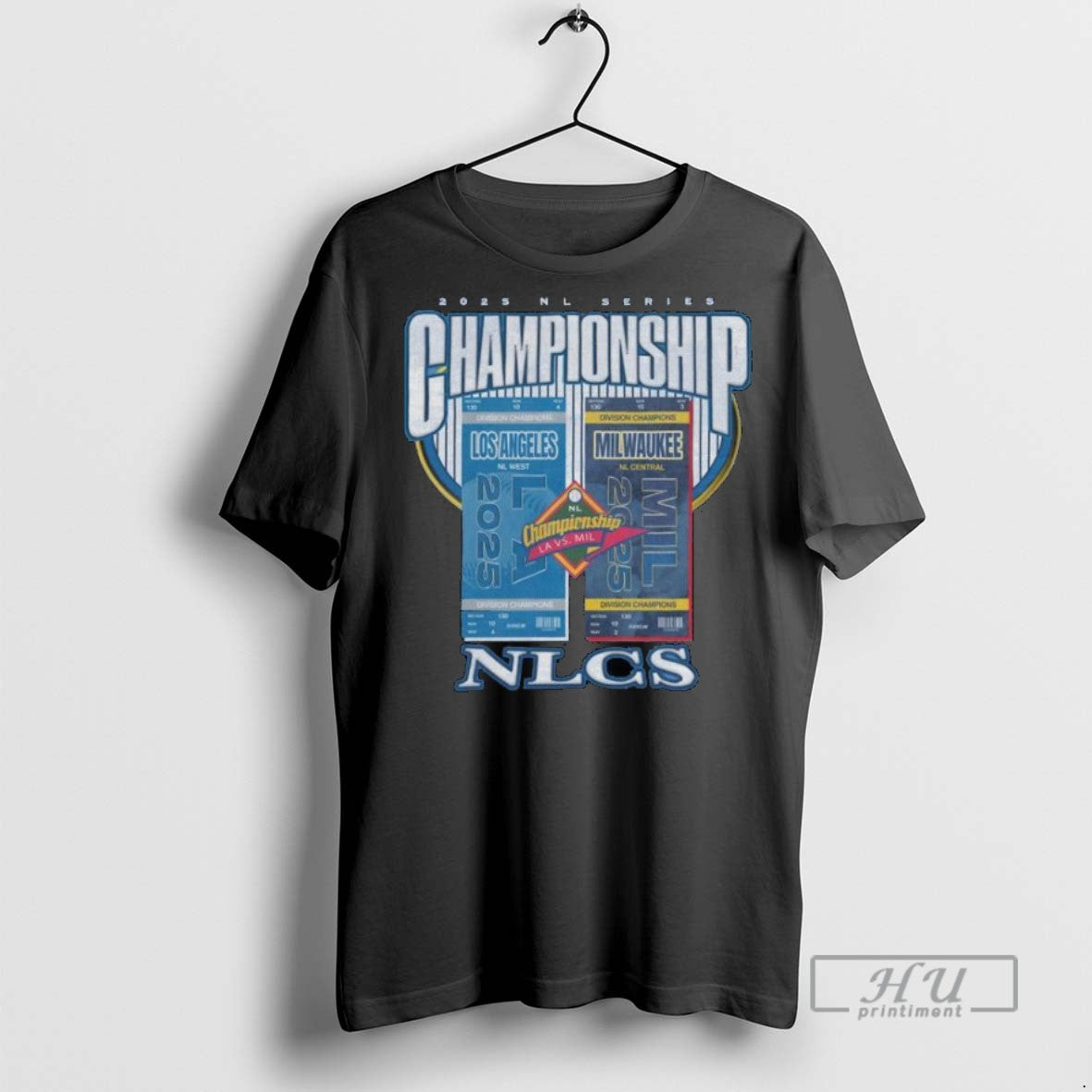 Trending Officials Los Angeles Dodgers Vs Milwaukee Brewers 2025 Nl Series Championship Nlcs Long Sleve