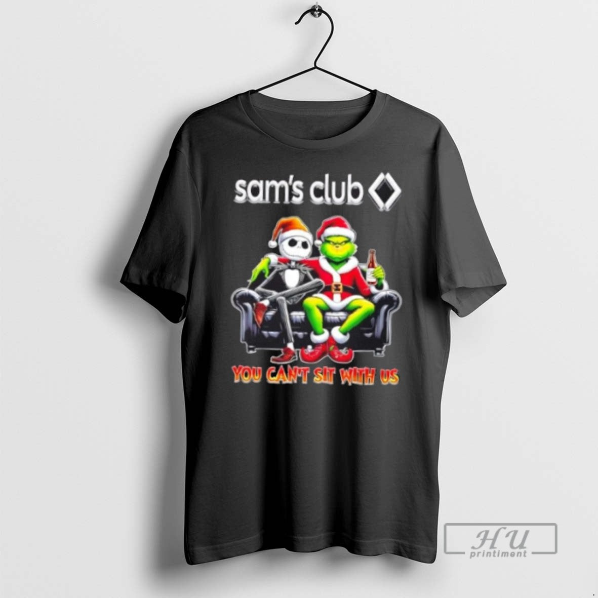 Trending Officials Sams Club X Grinch And Jack Skellington Happy Hallothankmas You Cant Sit With