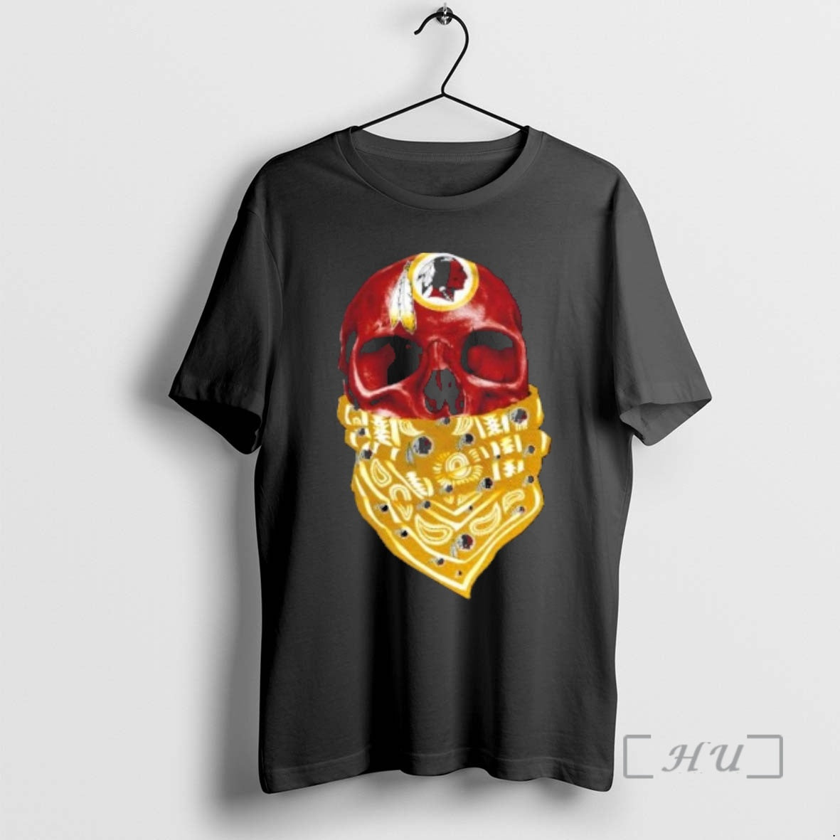 Trending Outlaw Skull Gang Washington Redskins T-Shirts, Hoodie, Sweatshirt | AU18TeeNovaLab.com