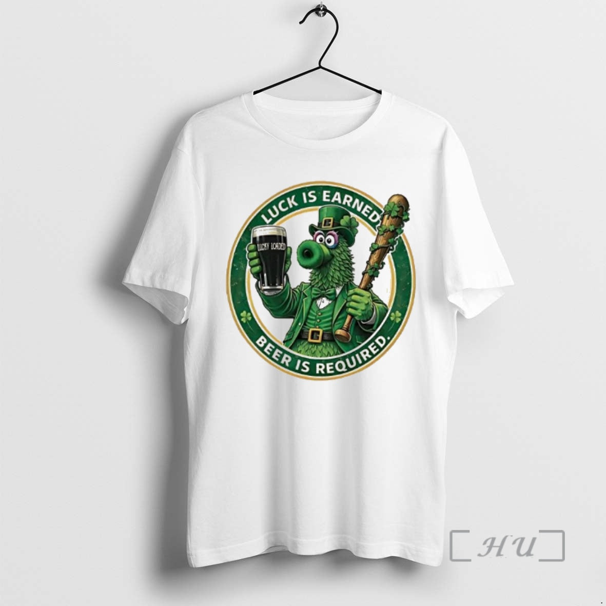 Trending Phanatic Phillies Luck Is Earned Beer Is Required St T-Shirts, Hoodie, Sweatshirt | AU18TeeNovaLab.com