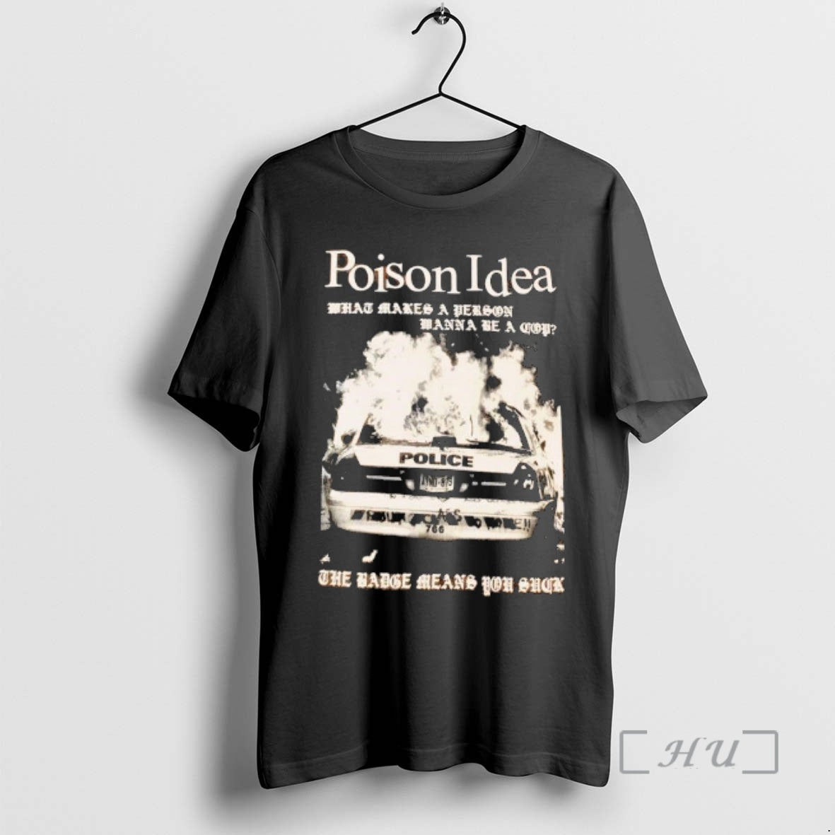 Trending Poison Idea What Makes A Person Wanna Be A Cop The Badge Means You T-Shirts, Hoodie, Sweatshirt | AU18TeeNovaLab.com
