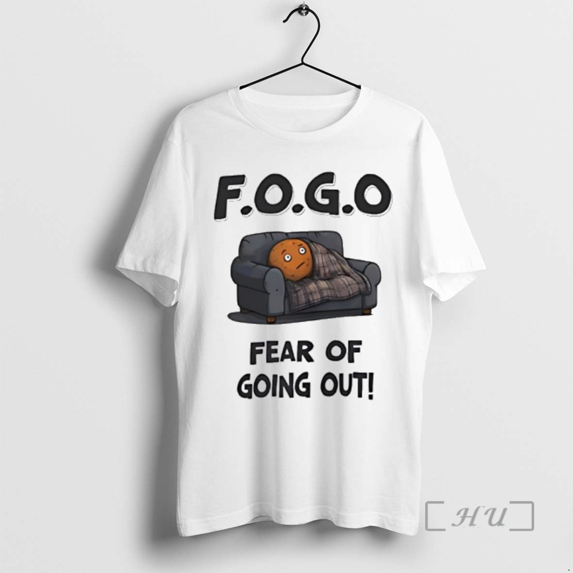 Trending Potato Fogo Fear Of Going Out Meme T-Shirts, Hoodie, Sweatshirt | AU18TeeNovaLab.com