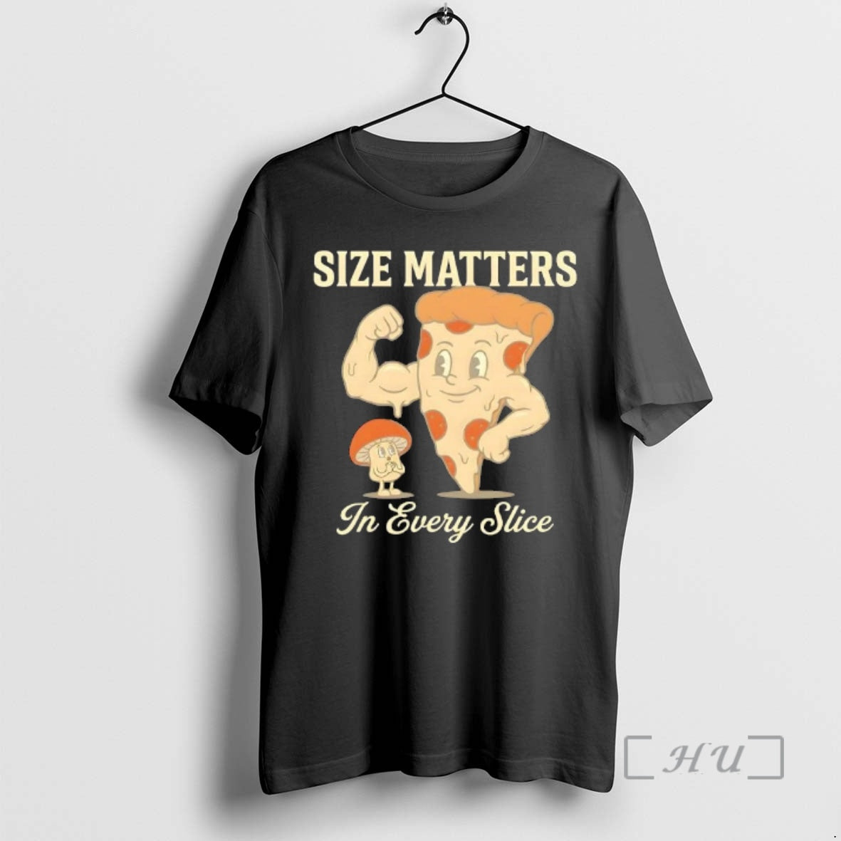 Trending Size Matters Pizza In Every Slice T-Shirts, Hoodie, Sweatshirt | AU18TeeNovaLab.com