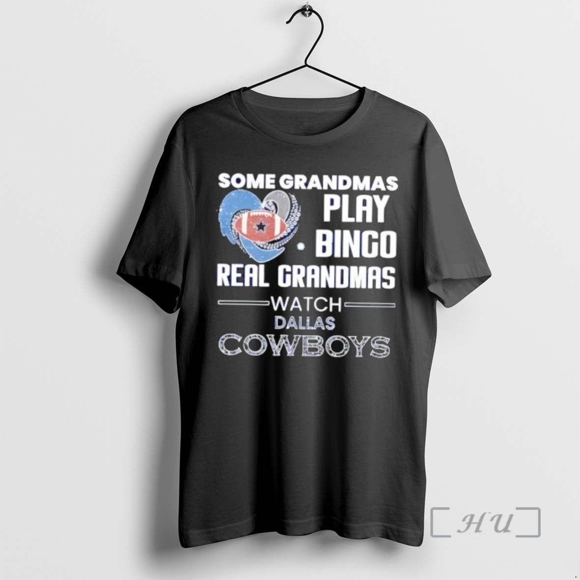 Trending Some Grandmas Play Bingo Real Grandmas Watch Dallas Cowboys 2026 Premium T Shirts Sweater Hoodie, Sweatshirt